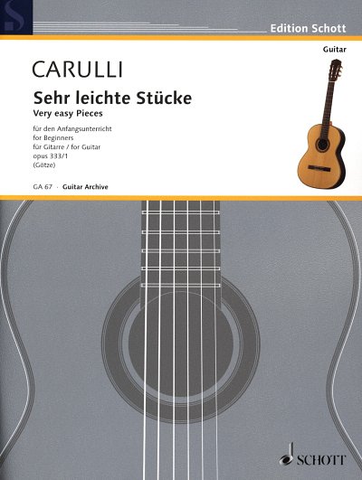 F. Carulli: Sehr leichte Stücke op. 333/1 , Git