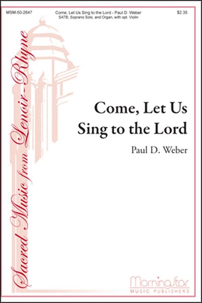 Come, Let Us Sing to the Lord (Chpa)