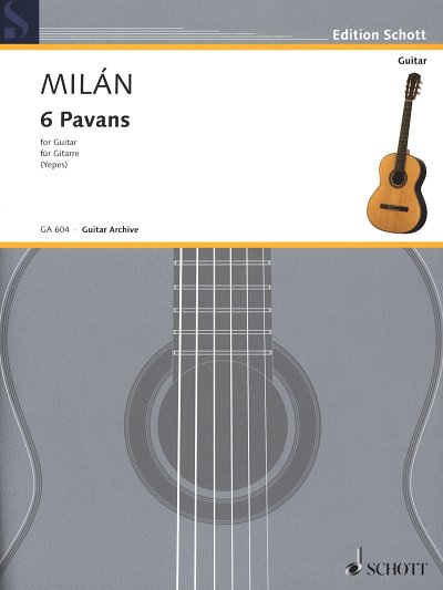 L. de Milan: 6 Pavanen Gitarren Archiv
