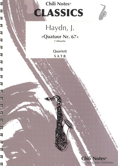 J. Haydn: Quatuor Nr. 67, 4Sax (Pa+St)