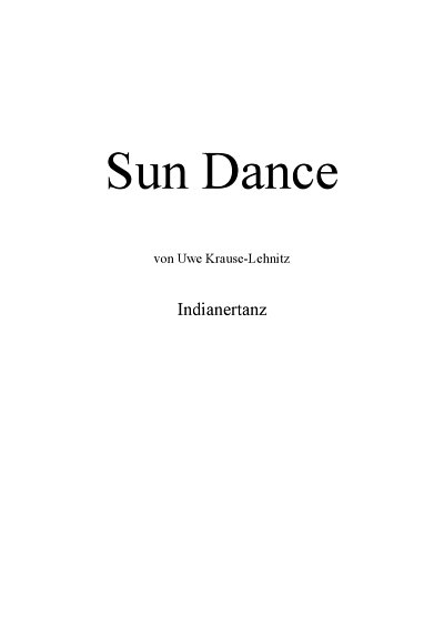 U. Krause-Lehnitz: Sun Dance, Blaso (Pa+St)
