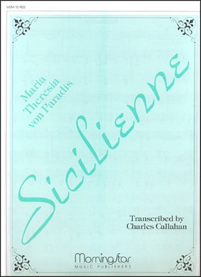 C. Callahan: Sicilienne, Org