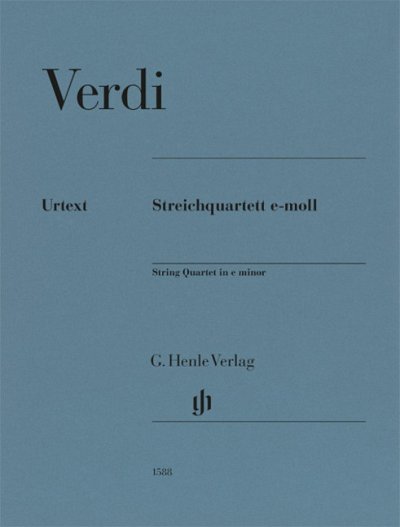 G. Verdi: String Quartet e minor