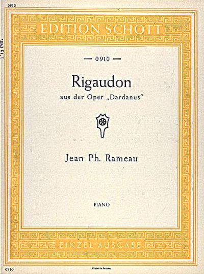 J. Rameau: Rigaudon