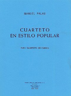 Cuarteto En Estilop Popular String Quartet, 2VlVaVc (Pa+St)