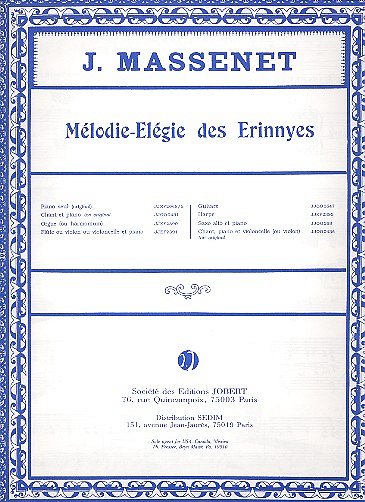 J. Massenet: Mélodie Elégie
