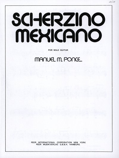 M.M. Ponce: Scherzino Mexicano