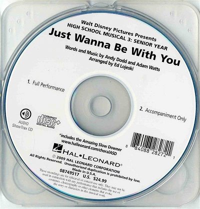 Just Wanna Be with You, Ch (CD)