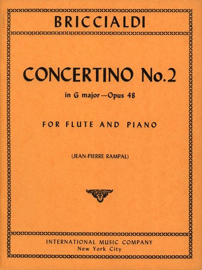 G. Briccialdi: Concertino N. 2 Sol Op. 48 (Rampal), Fl