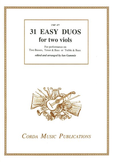 31 Easy Duos For Two Viols