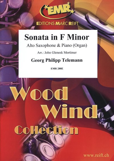 G.P. Telemann: Sonata in F minor, AsaxKlaOrg