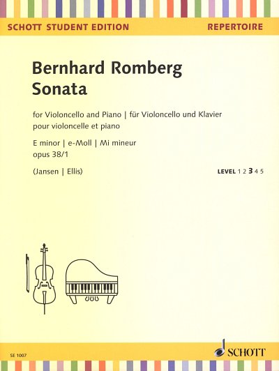 B. Romberg: Sonate e-Moll op. 38/1 - Leve, VcKlav (KlavpaSt)