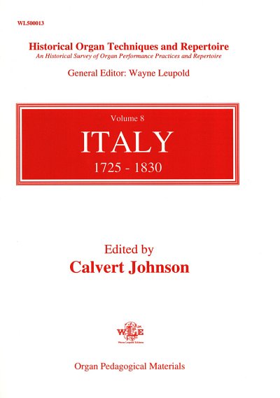 C. Johnson: Italy 1725-1830, Org