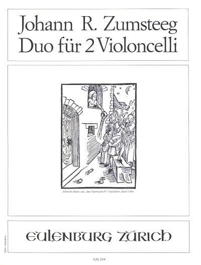 J.R. Zumsteeg: Duo für 2 Violoncelli C-Dur