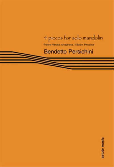 4 pieces for solo mandolin, Mand (Bu)