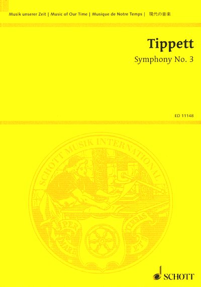 M. Tippett: Symphony No. 3 , GesSOrch (Stp)