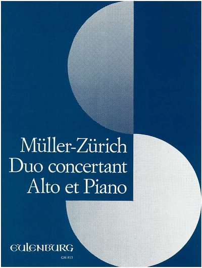 P. Müller-Zürich: Duo concertant, VaKlv (KlavpaSt)