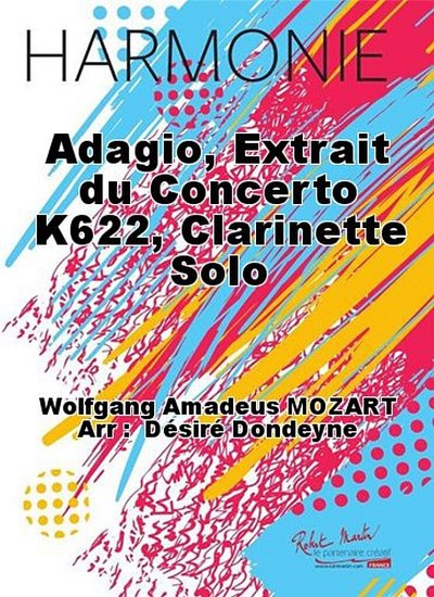 W.A. Mozart: Adagio - Extrait du Concerto, KlarBlaso (Pa+St)