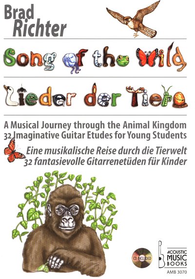B. Richter: Song of the Wild - Lieder der Tiere, Git (+CD)