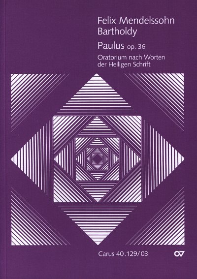 F. Mendelssohn Barth: Paulus op. 36, 4GesGchOrchO (KA)