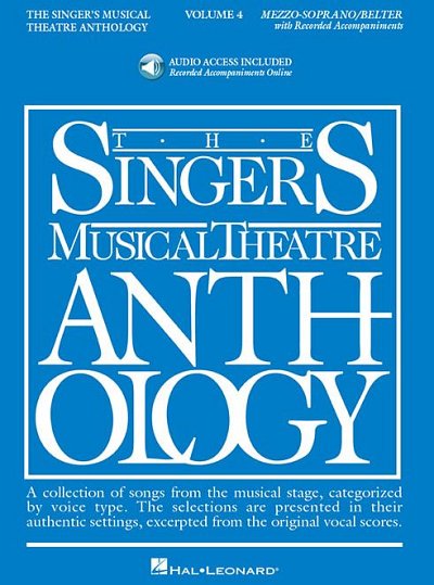The Singer's Musical Theatre Anthology 4 , MezKlav (+Audiod)