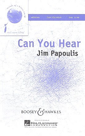 J. Papoulis: Can You Hear, Gch3Klav (Chpa)