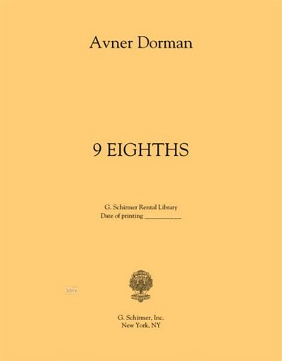 A. Dorman: 9 Eighths (Pa+St)