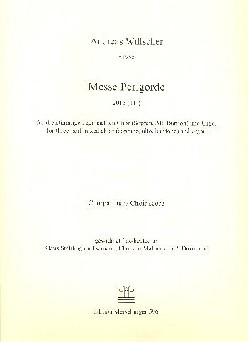 A. Willscher: Messe Perigorde, Gch3Org (Chpa)