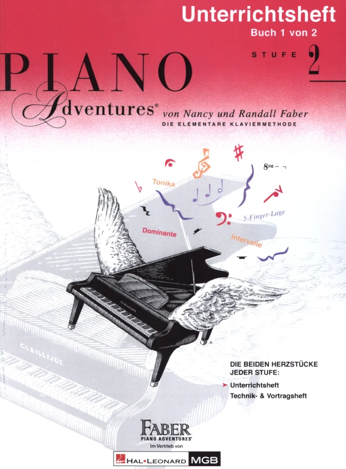 R. Faber: Piano Adventures 2 - Unterrichts, Klav (+OnlAudio) (0)