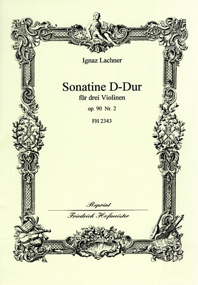 I. Lachner: Sonatine D-Dur op.90,2 (Stsatz)