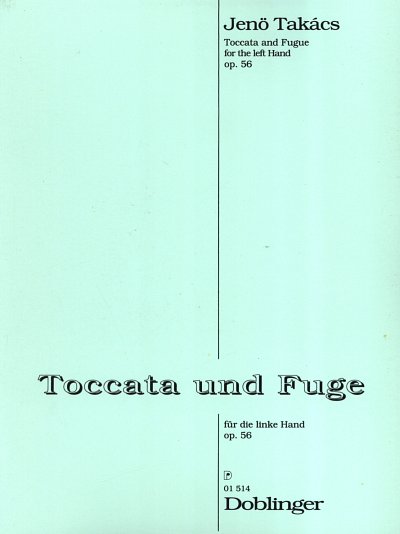 J. Takács: Toccata und Fuge op. 56, KlvLh