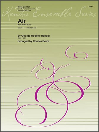 G.F. Händel: Air (from Water Music) (Pa+St)
