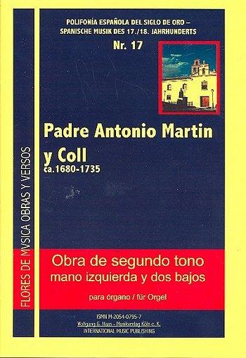 Coll Padre Antonio Martin Y.: Obra De Sagundo Tono Mano Izqu
