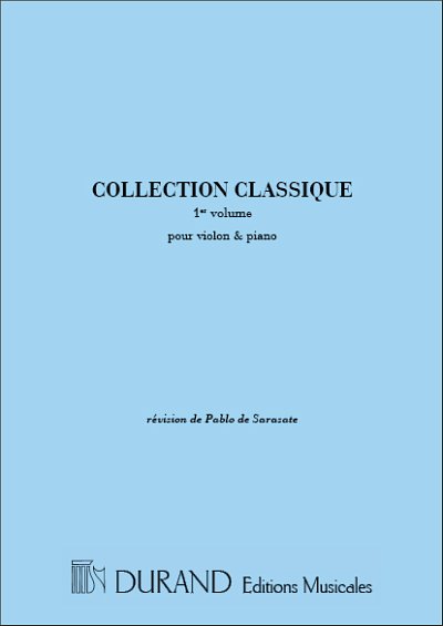 Collection Classique V 1 Vl-Piano, VlKlav (KlavpaSt)