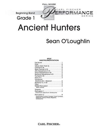 S. O'Loughlin: Ancient Hunters, Blaso (Part.)