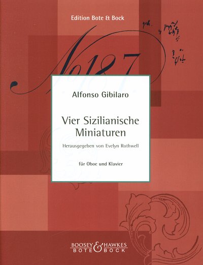 Gibilaro Alfonso: Vier Sizilianische Miniaturen