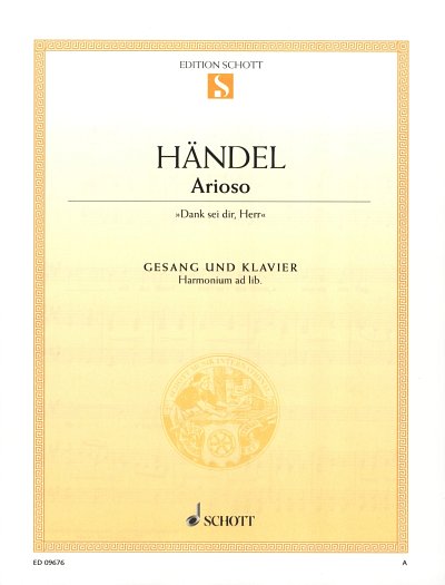 G.F. Händel: Arioso 