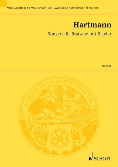 DL: K.A. Hartmann: Konzert für Bratsche mit Klavier (Stp)