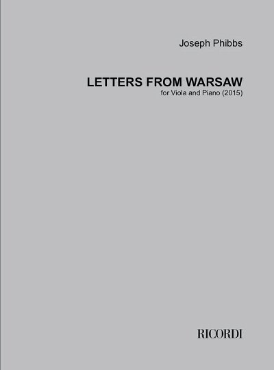 J. Phibbs: Letters From Warsaw, VaKlv