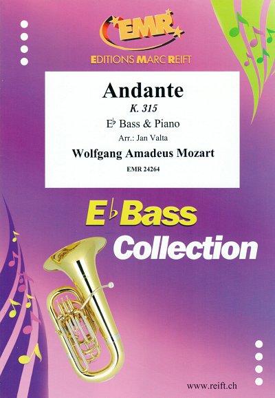 W.A. Mozart: Andante, TbEsKlav