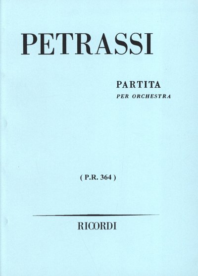 AQ: G. Petrassi: Partita, Sinfo (Part.) (B-Ware)