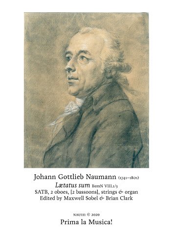 J.G. Naumann: Laetatus sum, GchOrch/Org (Part)