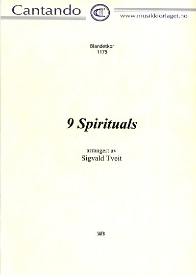 Tveit Sigvald: 9 Spirituals