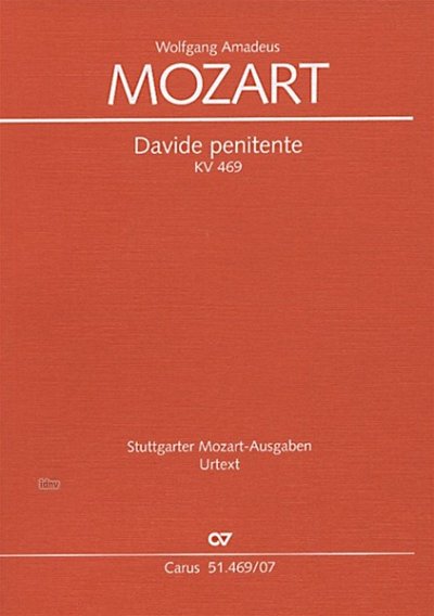 W.A. Mozart: Davide penitente KV 469 (1785)