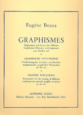 E. Bozza: Graphismes, Ob
