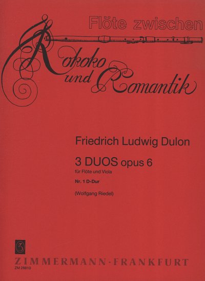 Dulon Friedrich Ludwig: Duo 1 D-Dur (3 Duos Op 6)