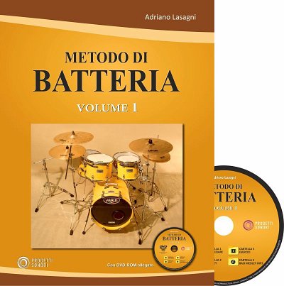A. Lasagni: Metodo Di Batteria - Volume 1, Schlagz (BuDVD)