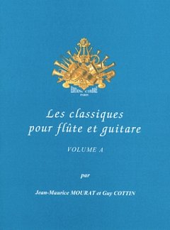 J. Mourat: Les Classiques pour flûte et guita, FlGit (Bu+CD)