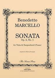 B. Marcello: Sonata op. 2, No. 1, TbCemb/Klav (KlavpaSt)