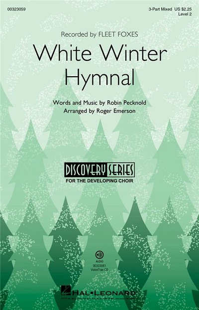 R. Emerson: White Winter Hymnal, Gch3Klav (Part.)